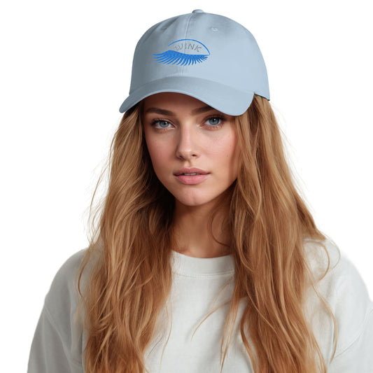 Premium Dad hat with embroidery wink